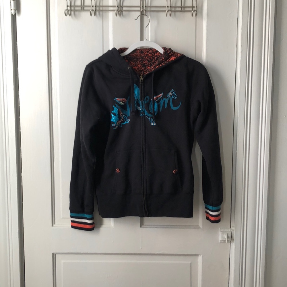 Volcom Reversible Womens Hoodie